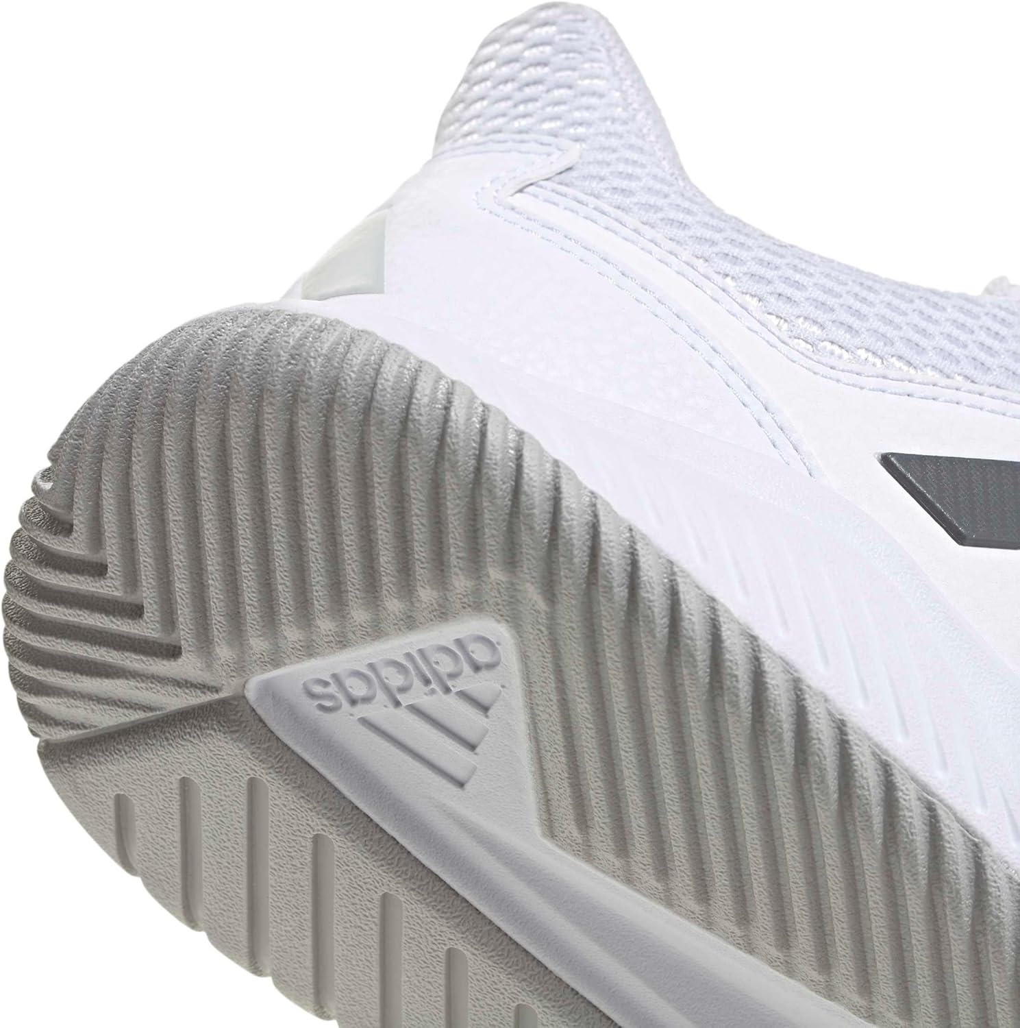 image:imageadidas Womens Court Flight Indoor Volleyball Volleyball Sneakers Shoes PinkWhiteDark Grey