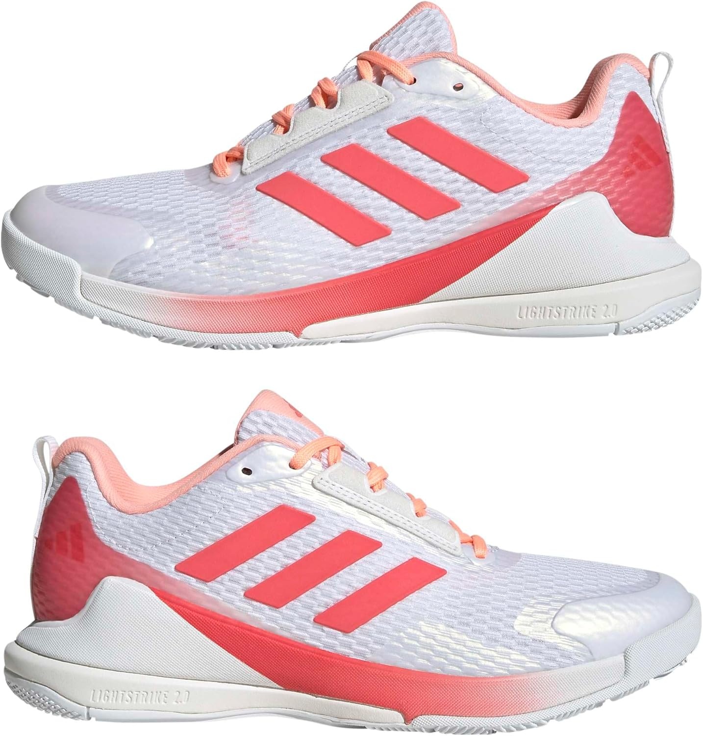 image:imageadidas Womens Novaflight 2 IndoorWhitePure TurboWhite