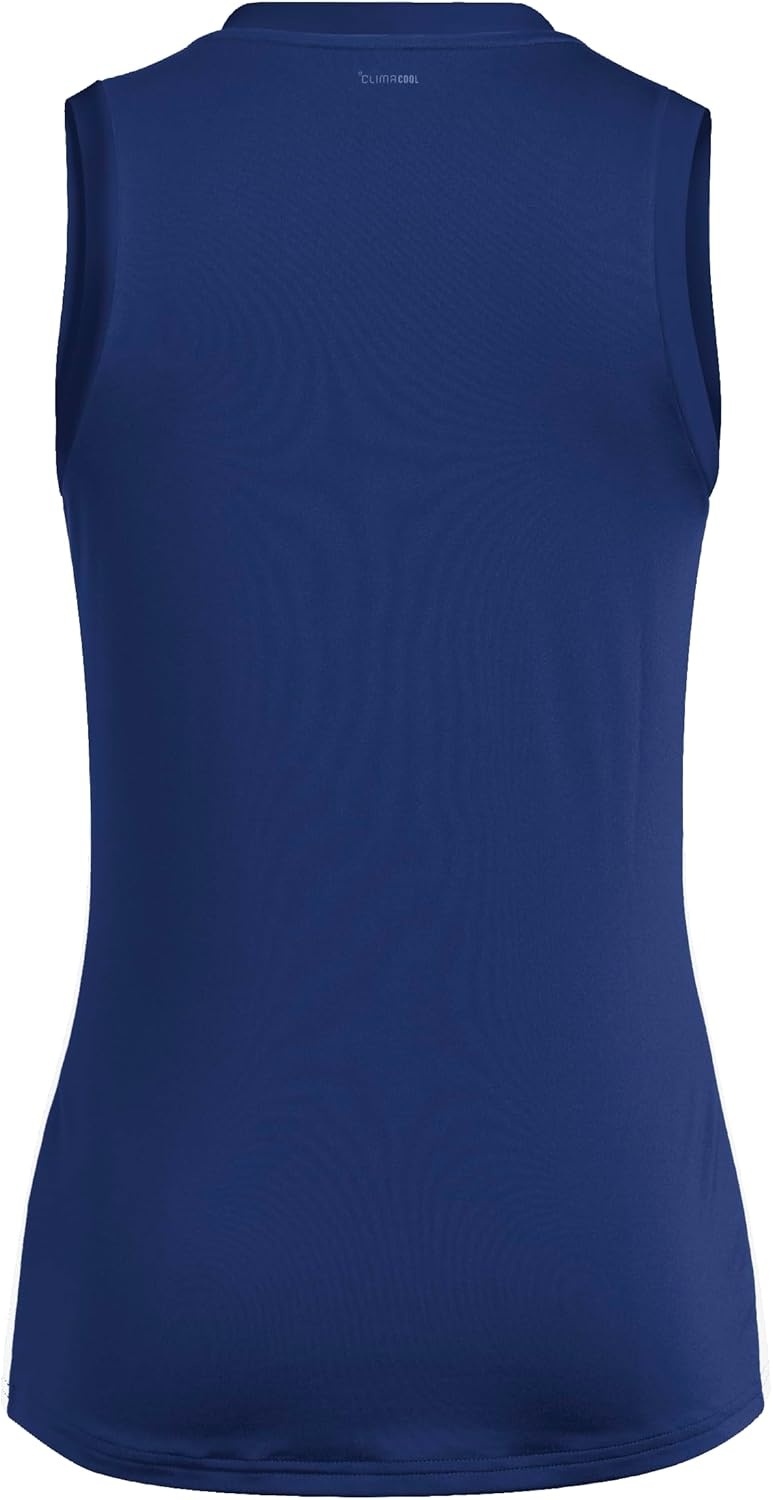 image:imageadidas Womens Quickset Volleyball Sleeveless JerseyTeam Navy Blue