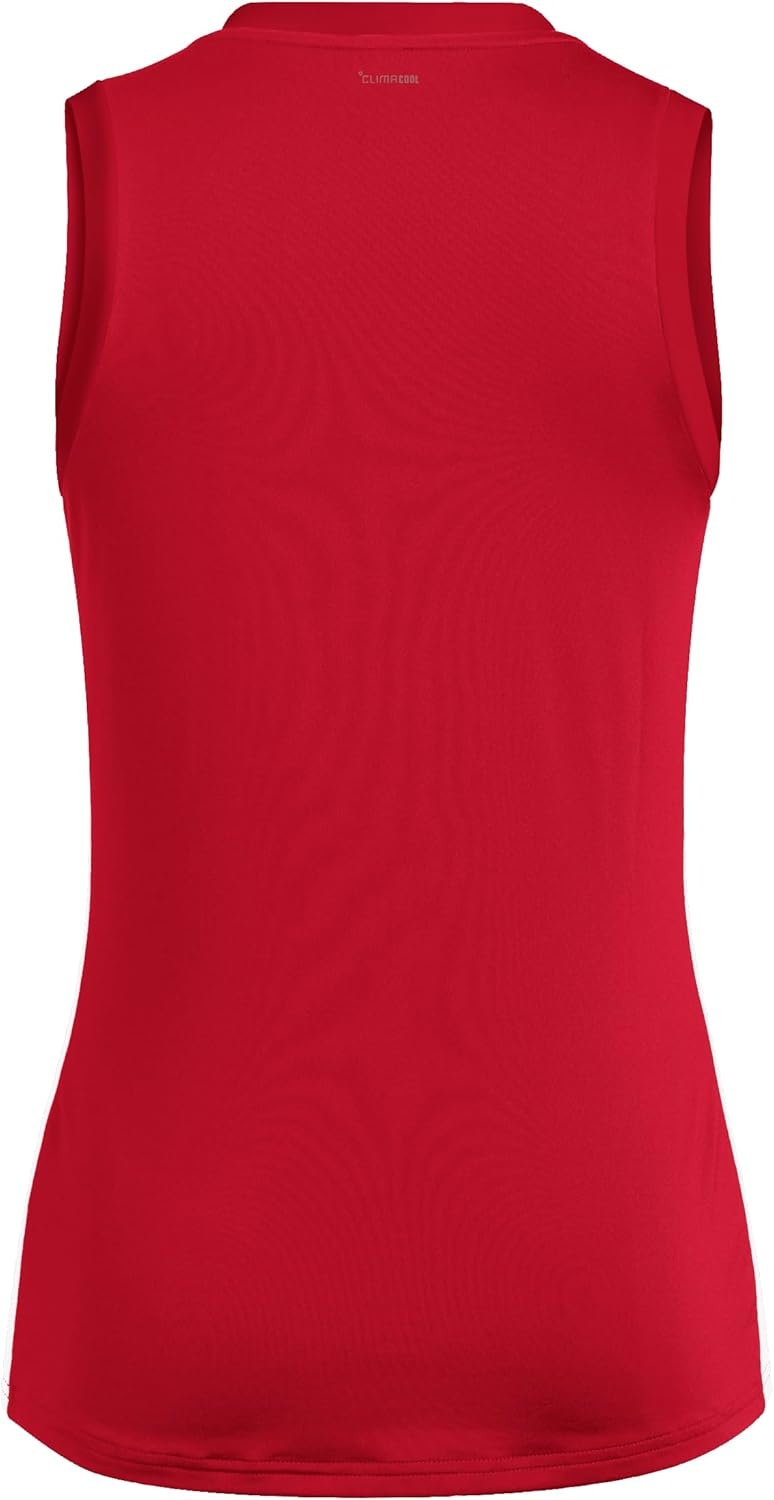 image:imageadidas Womens Quickset Volleyball Sleeveless JerseyTeam Power Red