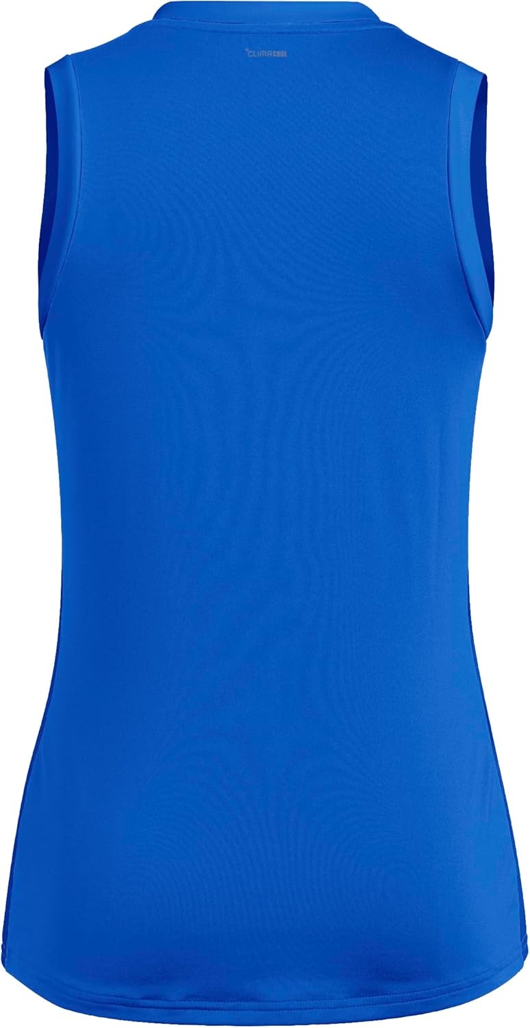 image:imageadidas Womens Quickset Volleyball Sleeveless JerseyTeam Royal Blue