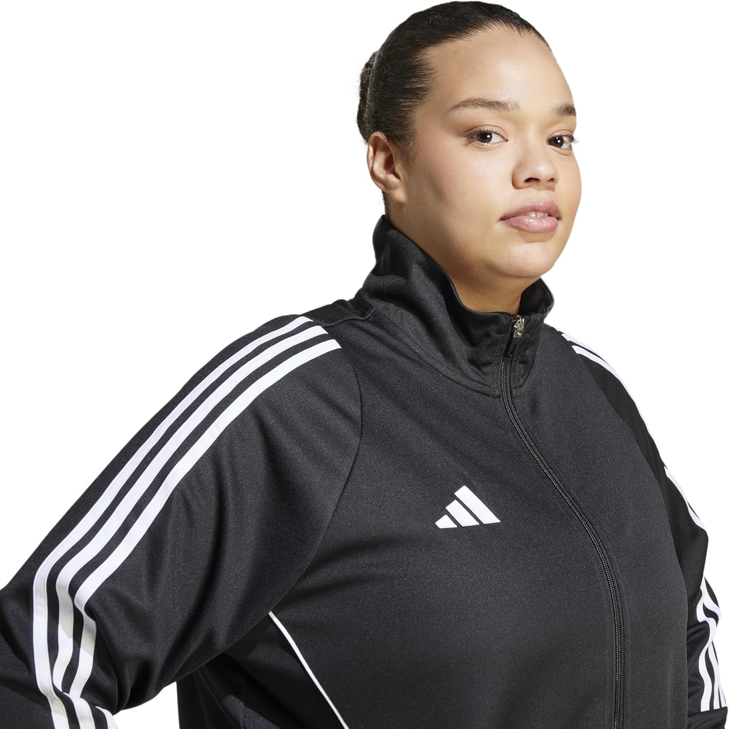 image:imageadidas Womens Tiro 24 Training JacketBlackWhite