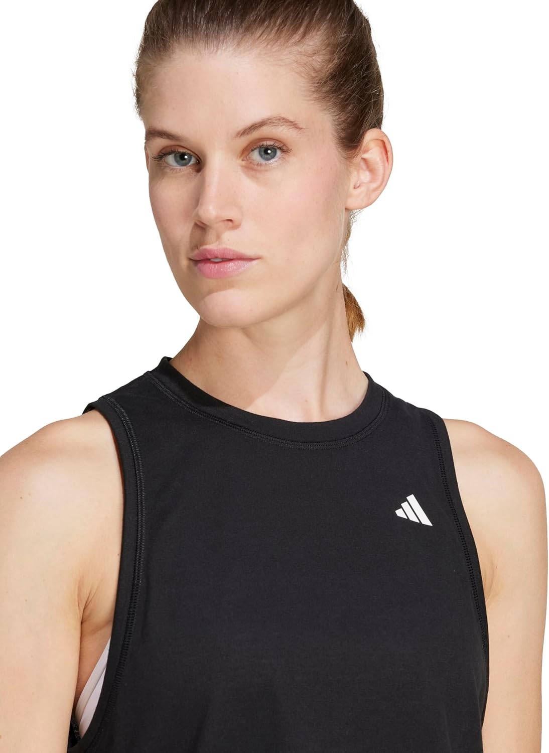 image:imageadidas Womens Train Essentials Boxy Tank TopBlack