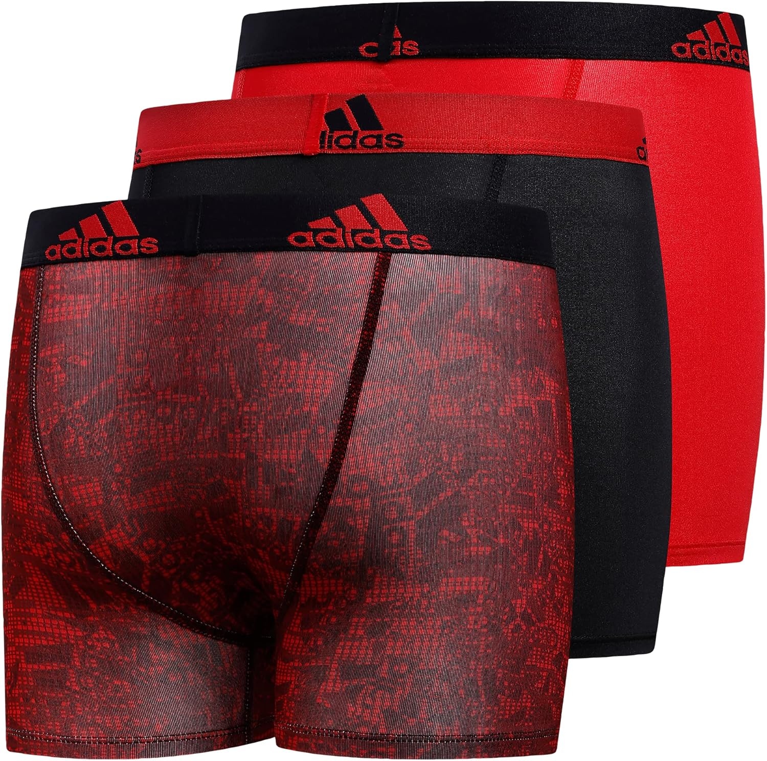 image:imageadidas Womens Train Essentials Boxy Tank TopHinder Active MaroonBlack BlackScarlet ScarletBlack