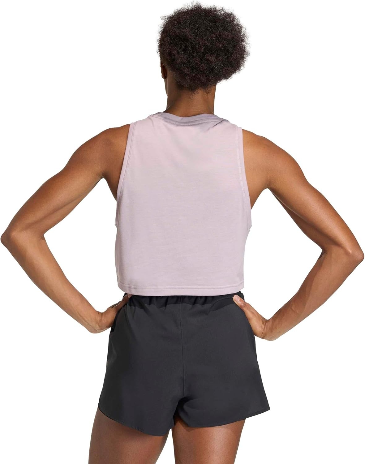 image:imageadidas Womens Train Essentials Boxy Tank TopPreloved Fig