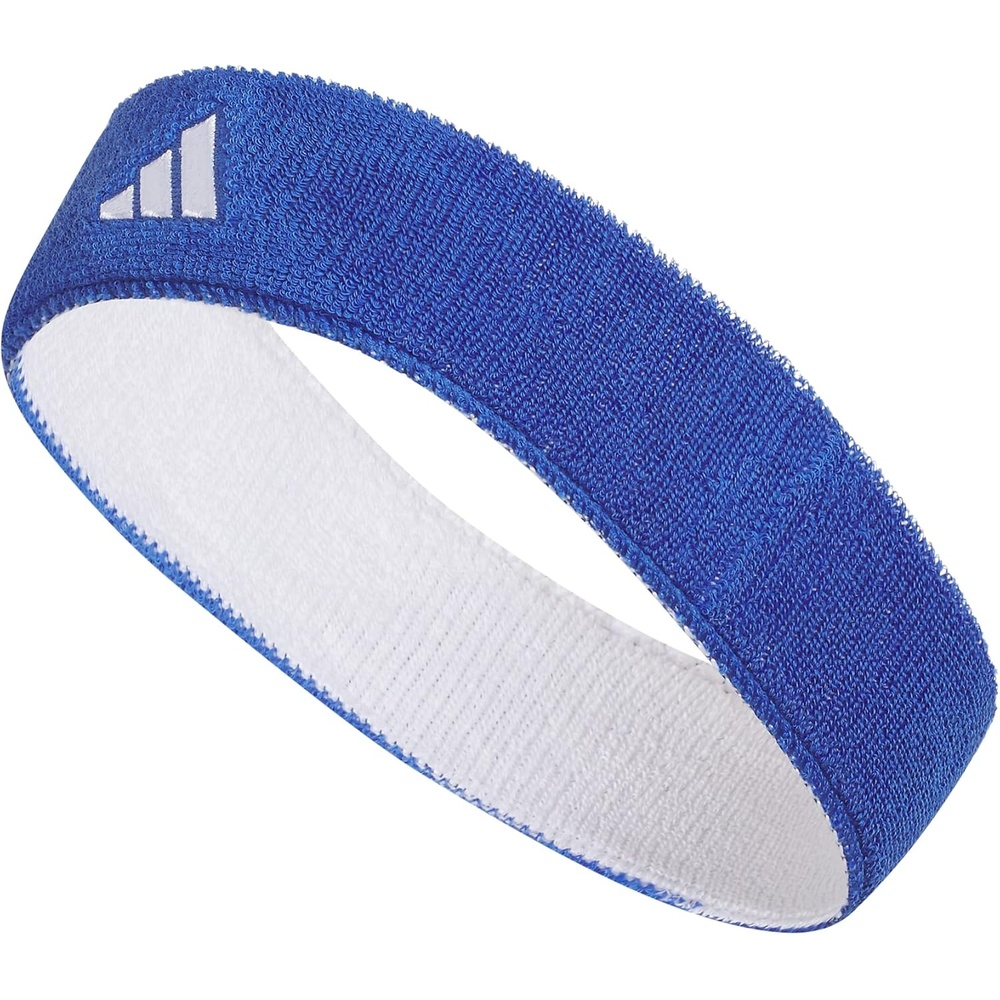 image:imageAdidas Unisex Interval Reversible Headband  Athletic Sports SweatbandTeam Royal BlueWhite