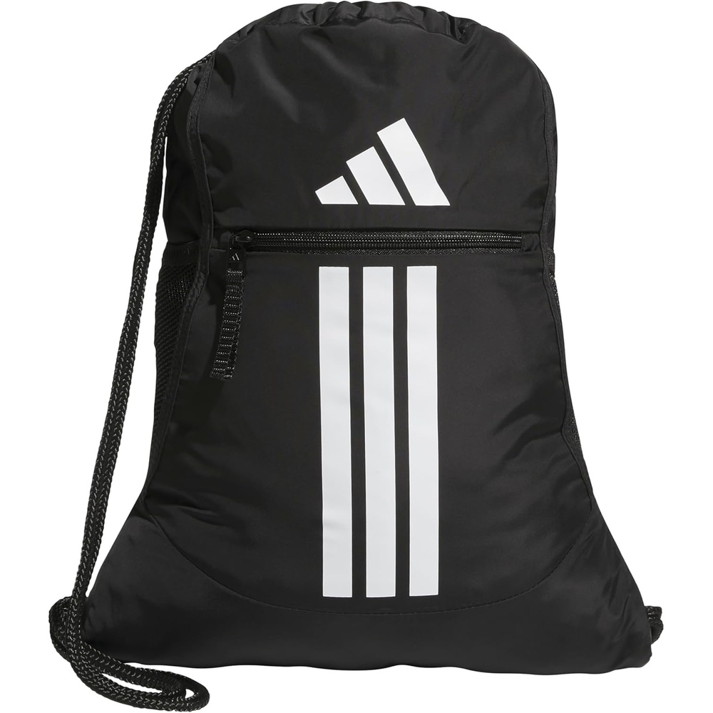 image:imageadidas Alliance Sackpack Drawstring Backpack for Sports Small Gym BagBlack3
