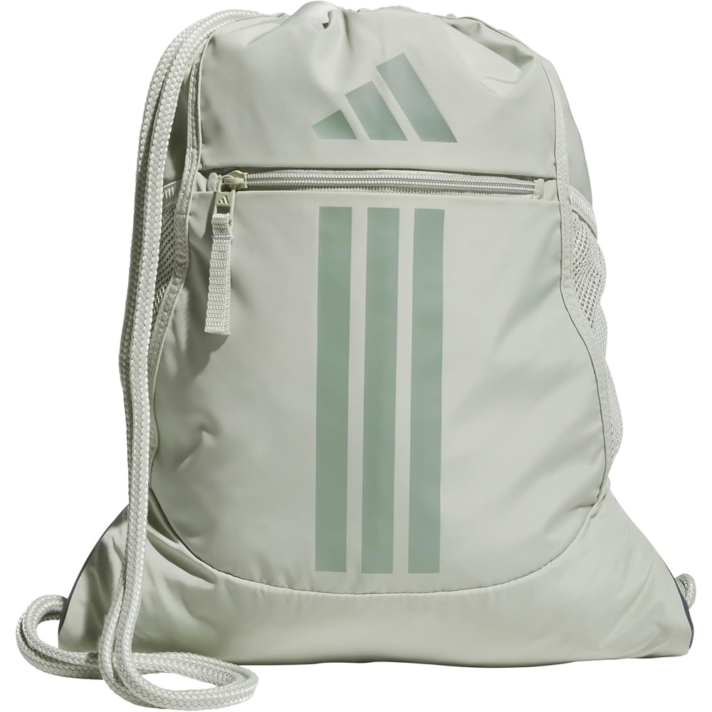 image:imageadidas Alliance Sackpack  Drawstring Backpack for Sports Small Gym BagHalo GreenSilver Green3
