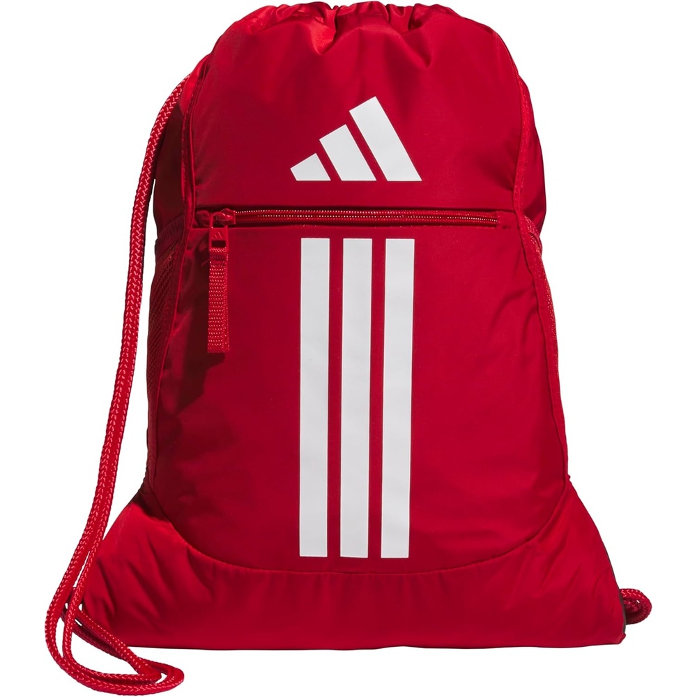 image:imageadidas Alliance Sackpack  Drawstring Backpack for Sports Small Gym BagTeam Power Red 23