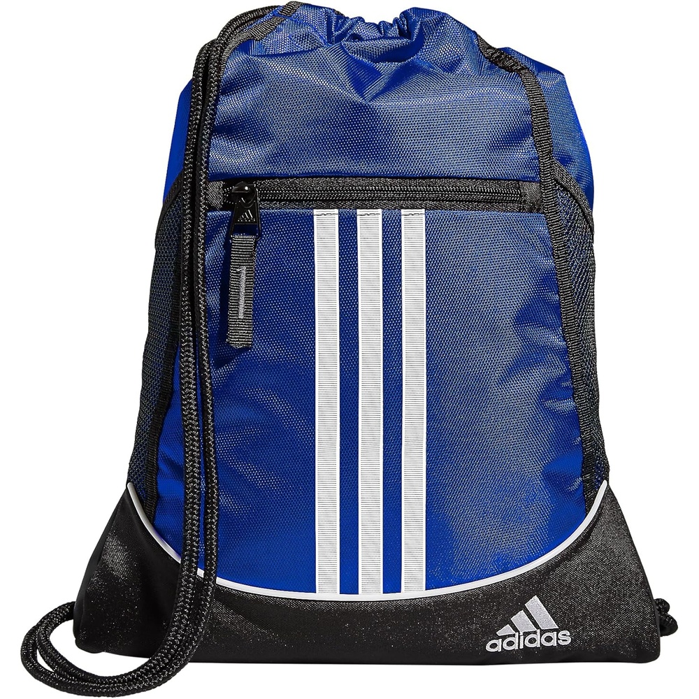 image:imageadidas Alliance Sackpack Drawstring Backpack for Sports Small Gym BagTeam Royal Blue2
