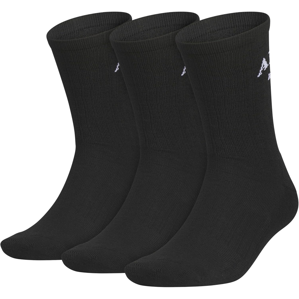 image:imageadidas Cushioned Crew Socks 3PairBlackWhiteFoundation