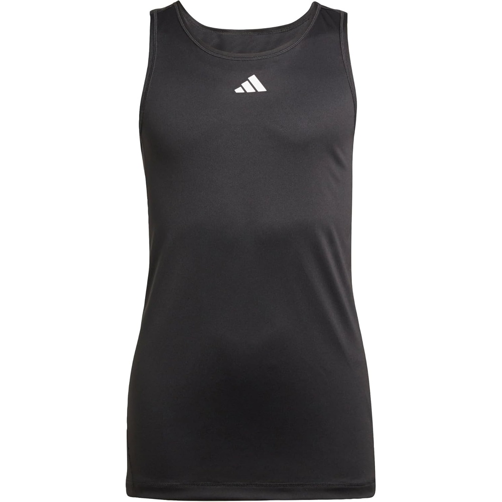 image:imageadidas Kids Girls Club Crew Neck Tank Tennis Casual WhiteBlack2024