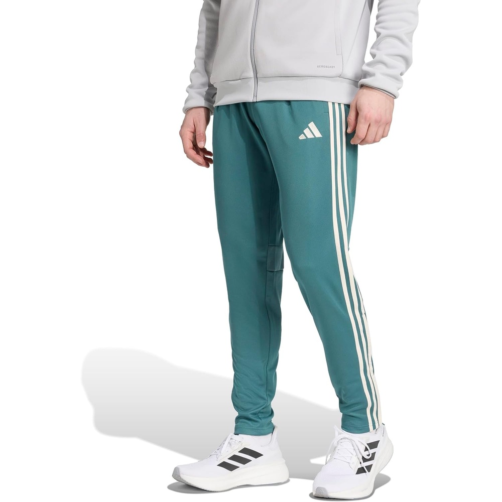 image:imageadidas Mens Tiro 25 Essentials Training Track PantsPreloved TealWonder White