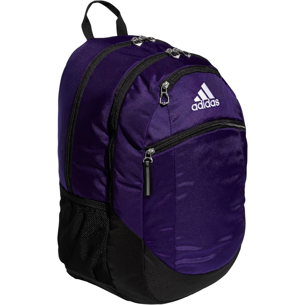 image:imageadidas Striker 3 Team Sports Backpack Daypack for Sports Gym Travel 36LTeam Collegiate PurpleBlackWhite