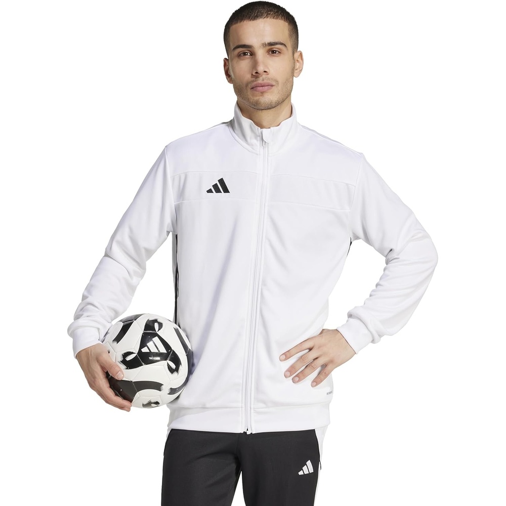 image:imageadidas Tiro 25 Essentials Training Track TopWhiteBlack