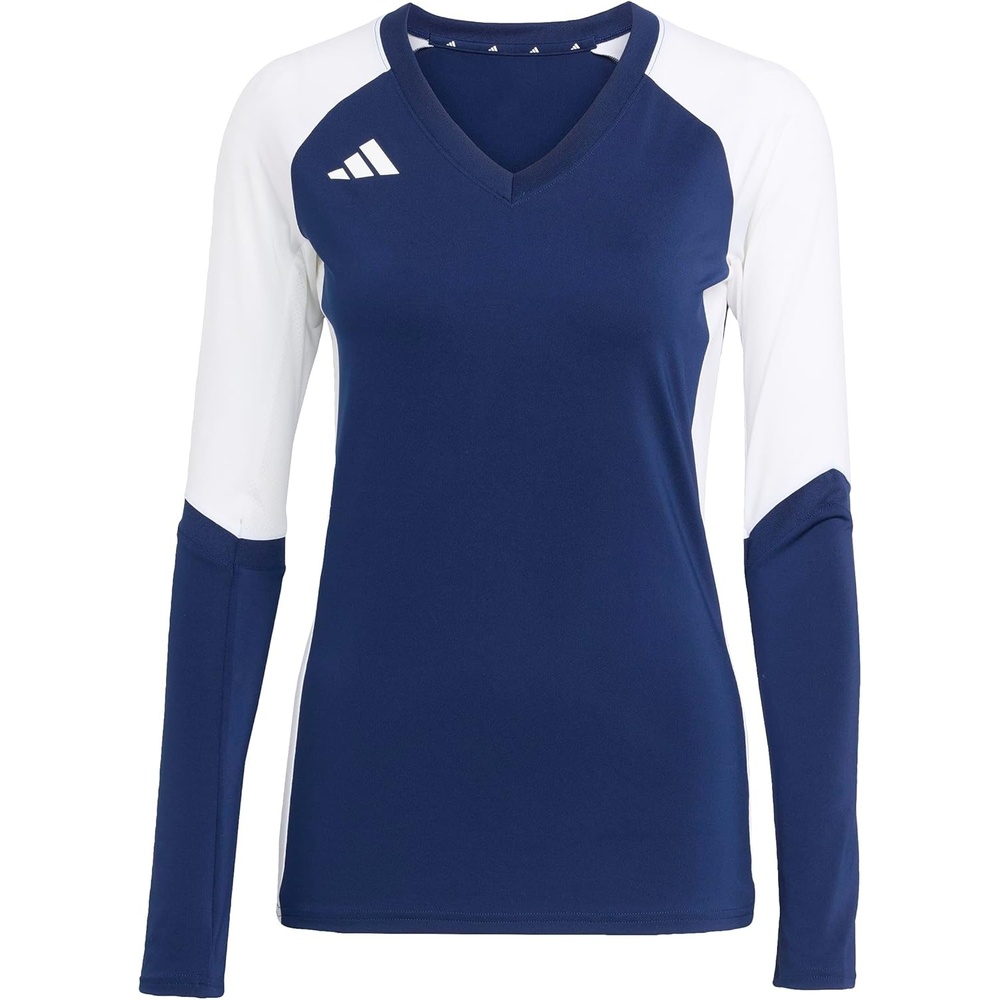 image:imageadidas Womens Quickset Volleyball Long Sleeve JerseyTeam Navy Blue