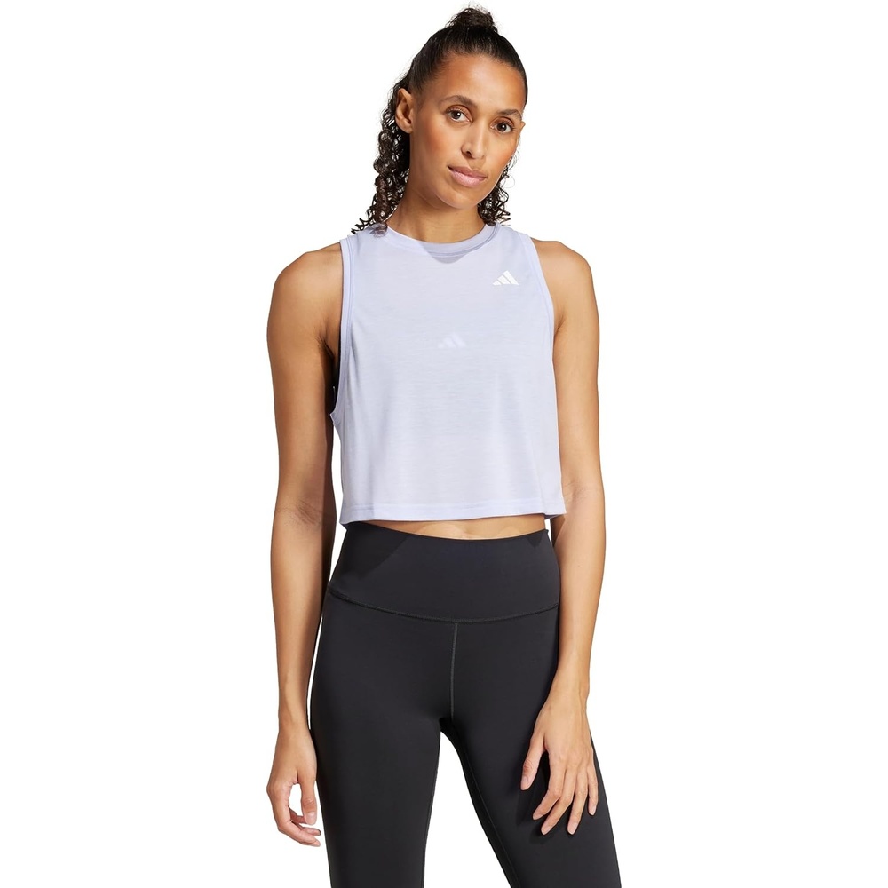 image:imageadidas Womens Train Essentials Boxy Tank TopViolet Tone
