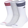 White/Active Maroon/Dark Blue/3-stripe/3