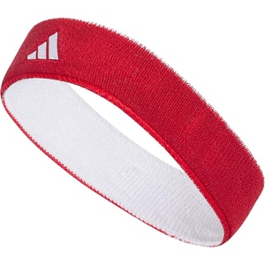 Adidas Unisex Interval Reversible Headband – Athletic Sports Sweatband(Team Power Red/White)
