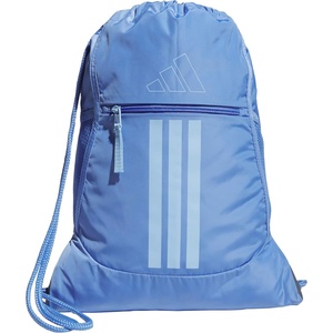 adidas Alliance Sackpack – Drawstring Backpack for Sports, Small Gym Bag(Blue Fusion/Glow Blue/3)