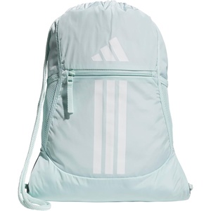 adidas Alliance Sackpack – Drawstring Backpack for Sports, Small Gym Bag(Halo Mint Green/White/3)