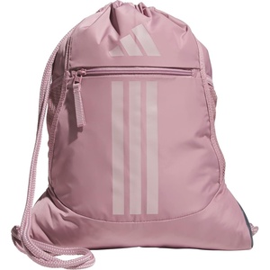 adidas Alliance Sackpack – Drawstring Backpack for Sports, Small Gym Bag(Magic Mauve Purple/Dual Lilac Purple/3)