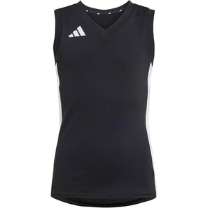 adidas Girls’ Volleyball Quickset Sleeveless Jersey(Black)