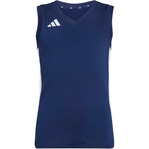 adidas Girls’ Volleyball Quickset Sleeveless Jersey(Team Navy Blue)