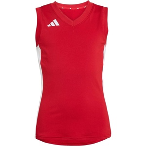 adidas Girls’ Volleyball Quickset Sleeveless Jersey(Team Power Red)