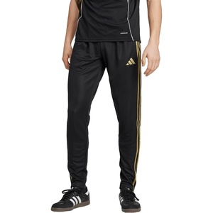 adidas Men’s Tiro 25 Essentials Training Track Pants(Black/Dark Football Gold)