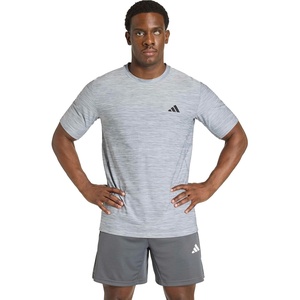 adidas Men’s Workout Essentials Flex T-Shirt(Medium Grey Heather)