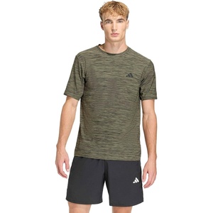 adidas Men’s Workout Essentials Flex T-Shirt(Olive Strata Melange)
