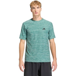 adidas Men’s Workout Essentials Flex T-Shirt(Wonder Sage Melane)