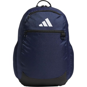 adidas Striker 3 Team Sports Backpack – Daypack for Sports Gym Travel, 36L(Navy Blue)