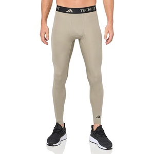 adidas Techfit™ Compression Training Long Tights(Silver Pebble)