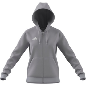 adidas Women’s Entrada 26 Full-zip Hoodie(Team Light Gray-white)