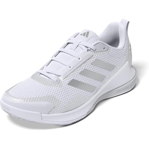 adidas Womens Novaflight 2 Indoor(White/Silver Metallic/White)