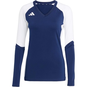 adidas Women’s Quickset Volleyball Long Sleeve Jersey(Team Navy Blue)