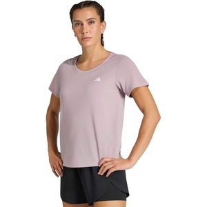 adidas Women’s Workout Essentials Scoop-Neck T-Shirt(Preloved Fig)