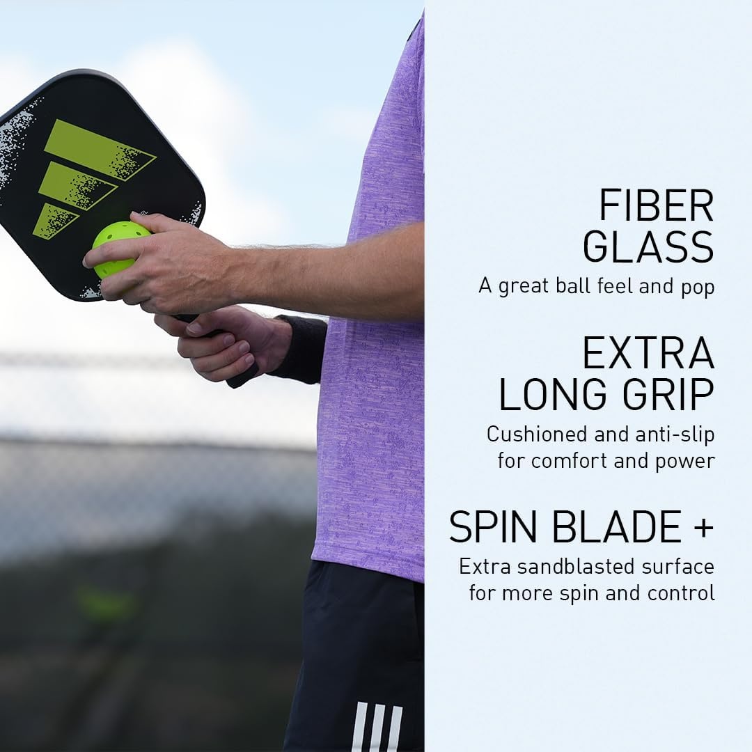 image:imageAdidas 2023 Adipower Team CTRL Lime Pickleball Paddle