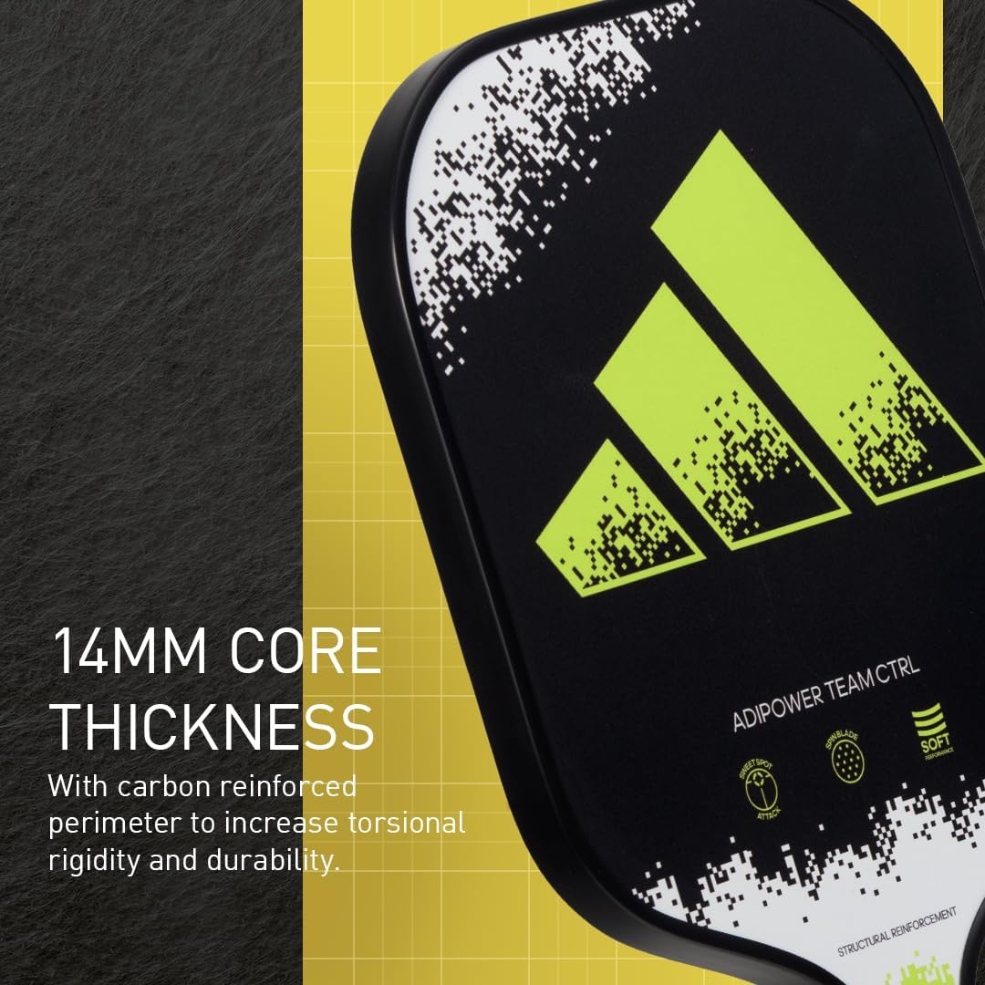image:imageAdidas 2023 Adipower Team CTRL Lime Pickleball Paddle