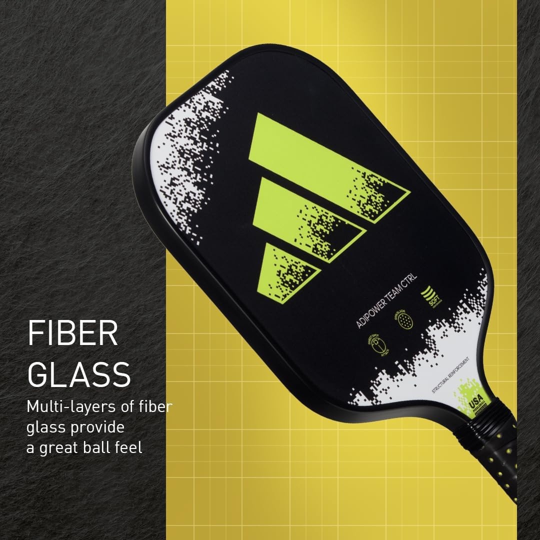 image:imageAdidas 2023 Adipower Team CTRL Lime Pickleball Paddle