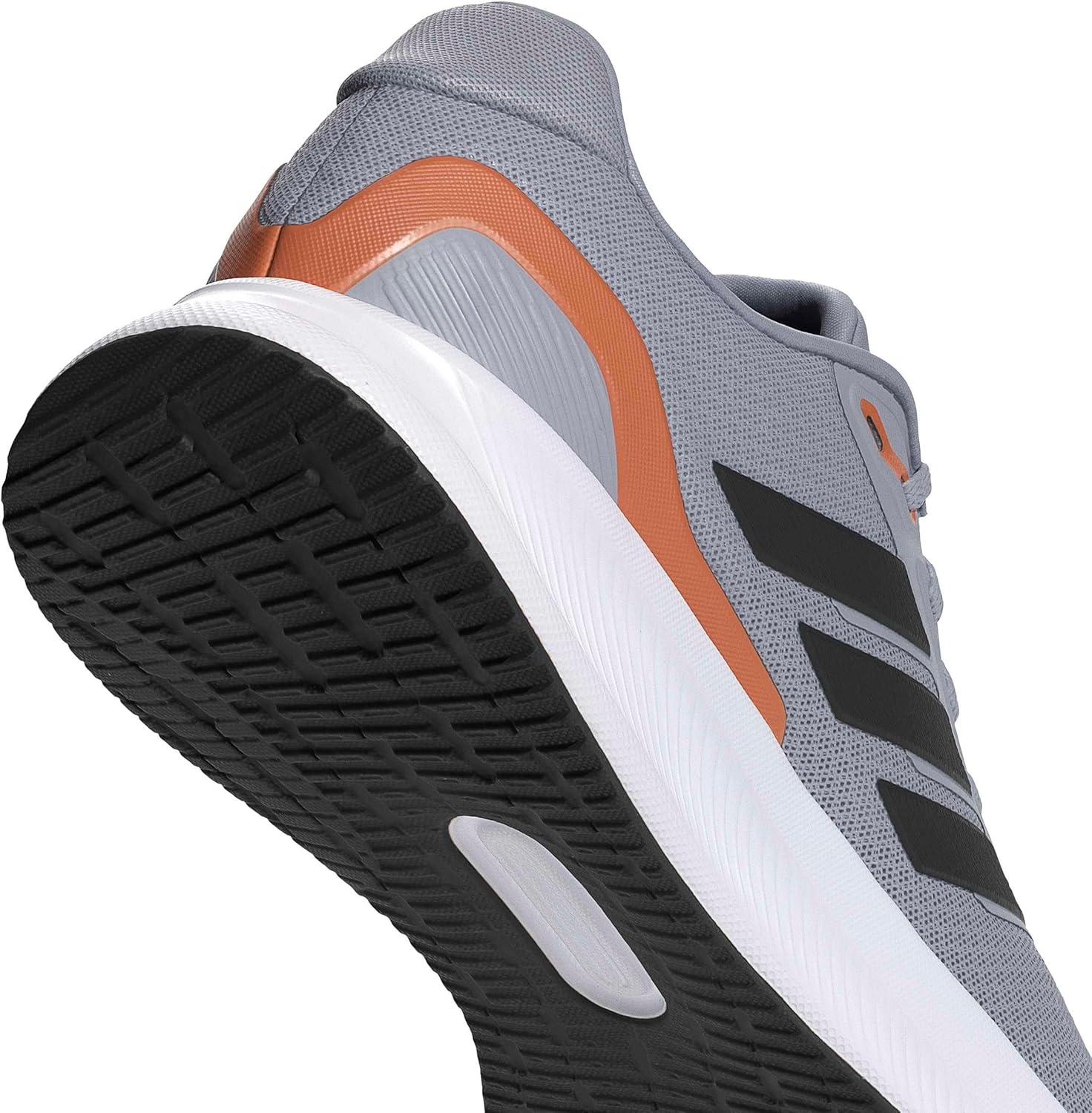 image:imageAdidas Mens Run Falcon 5Halo SilverBlackDusky Orange