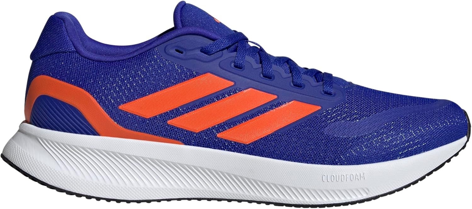 image:imageAdidas Mens Run Falcon 5Lucid BlueImpact OrangeBlack