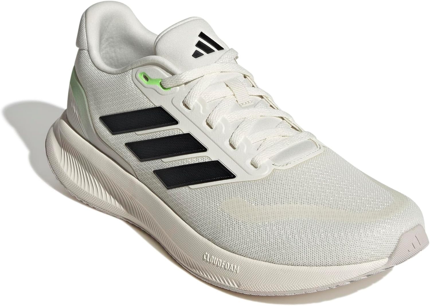 image:imageAdidas Mens Run Falcon 5Off WhiteBlackLime Burst