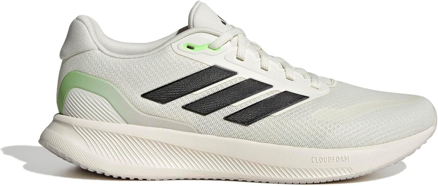 image:imageAdidas Mens Run Falcon 5Off WhiteBlackLime Burst