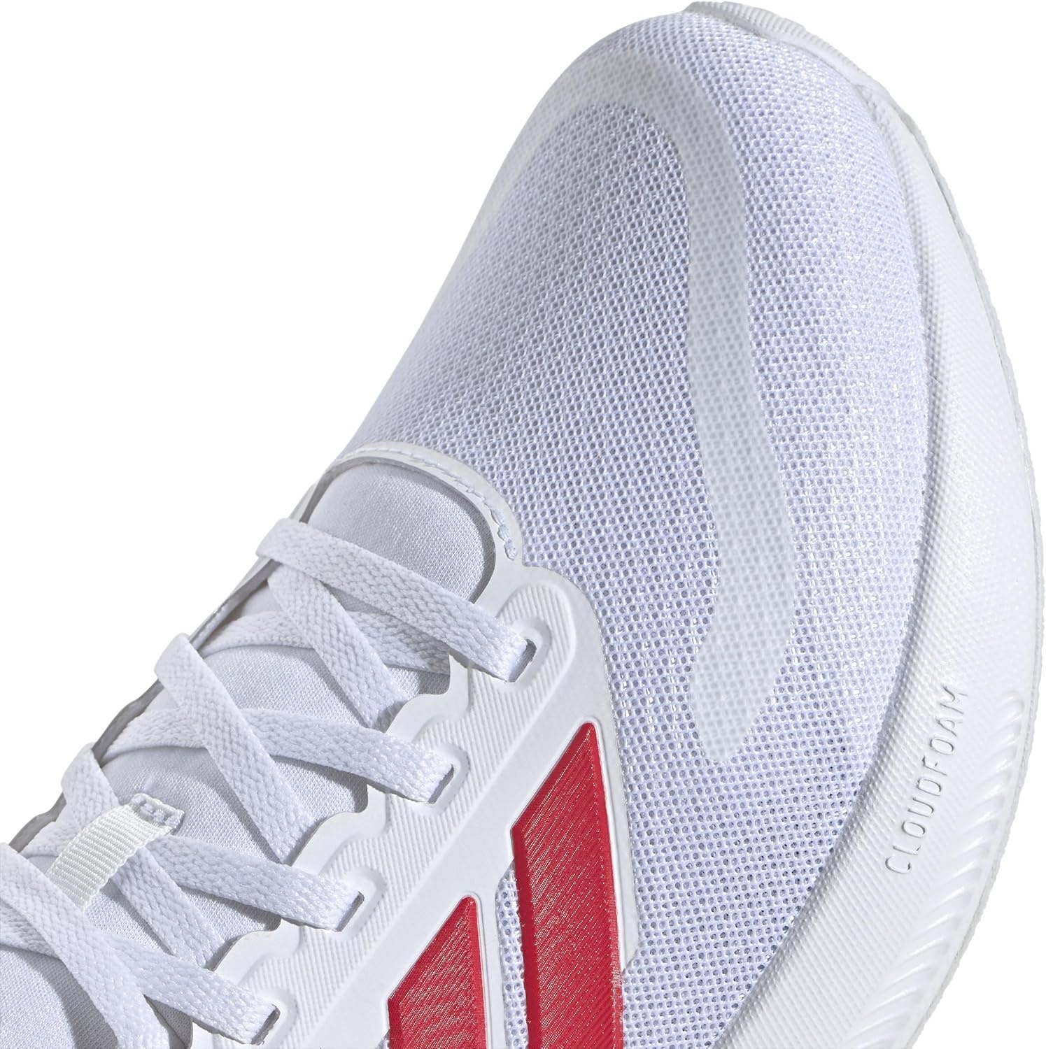 image:imageAdidas Mens Run Falcon 5WhiteSemi Lucid RedBlack