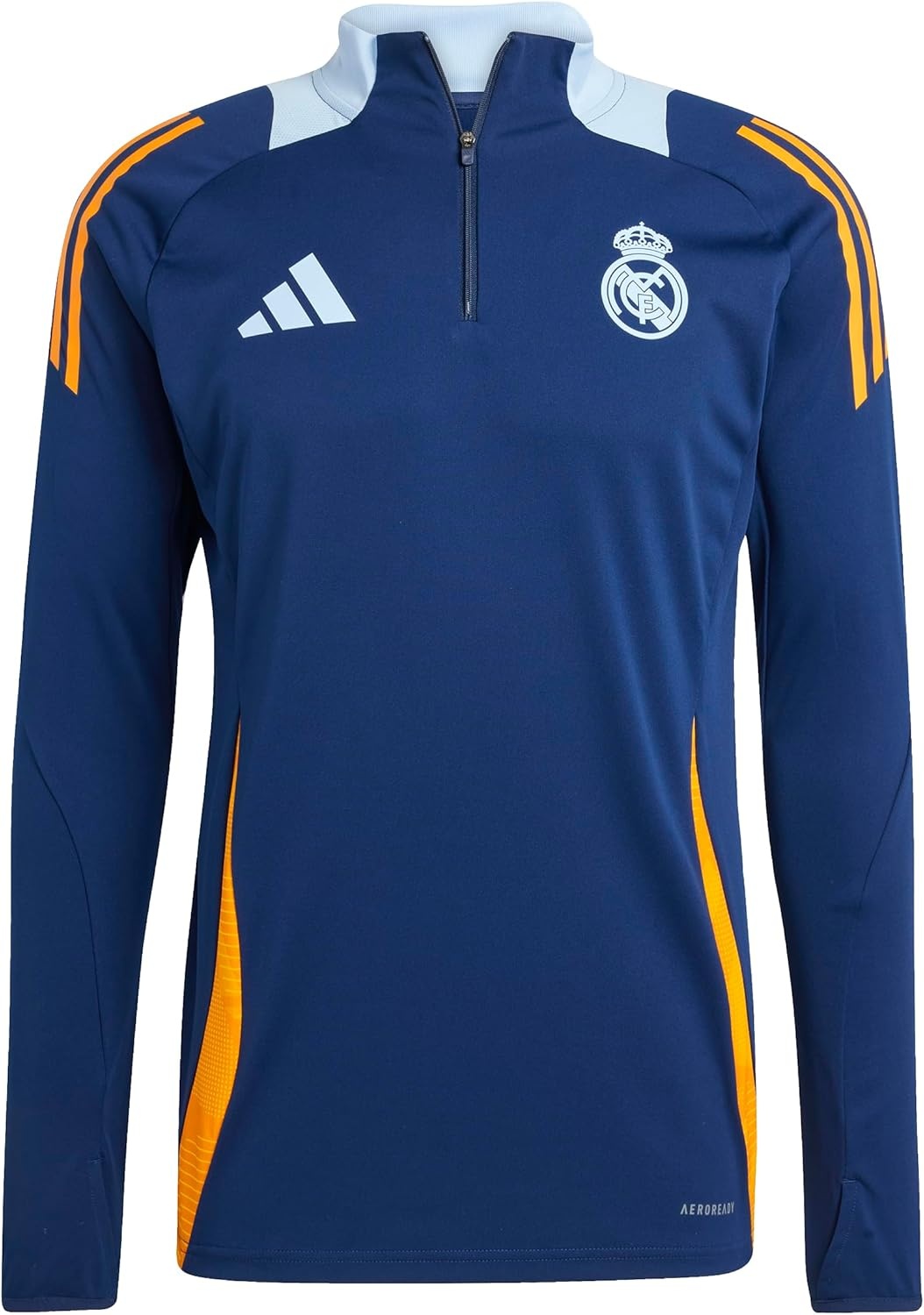 image:imageAdidas Womens Essentials Linear Slim Cotton Tank TopTeam Navy BlueCrew OrangeBlue