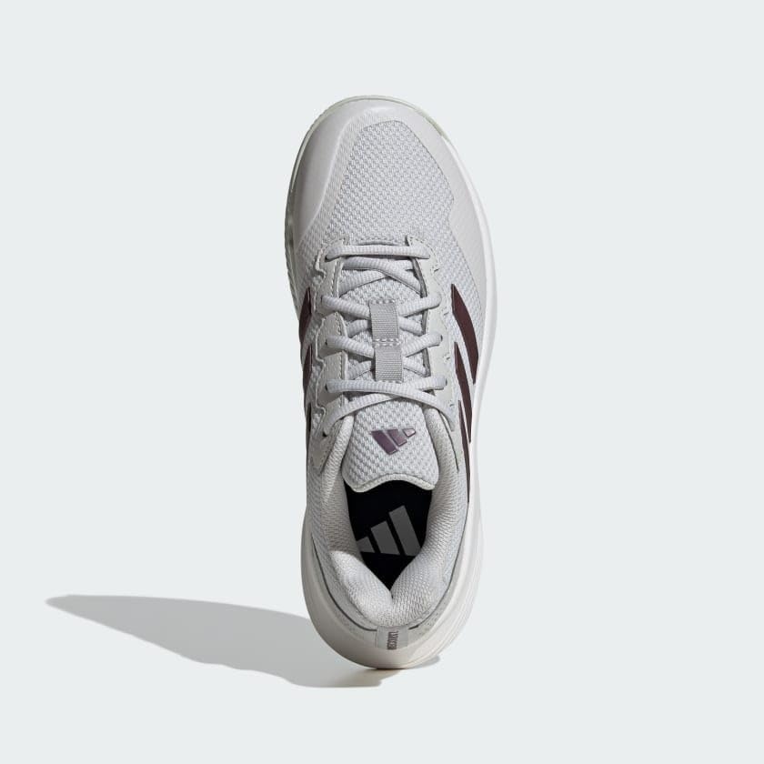 image:imageAdidas Womens Gamecourt 2 WSneakerGreyAurora MetallicWhite