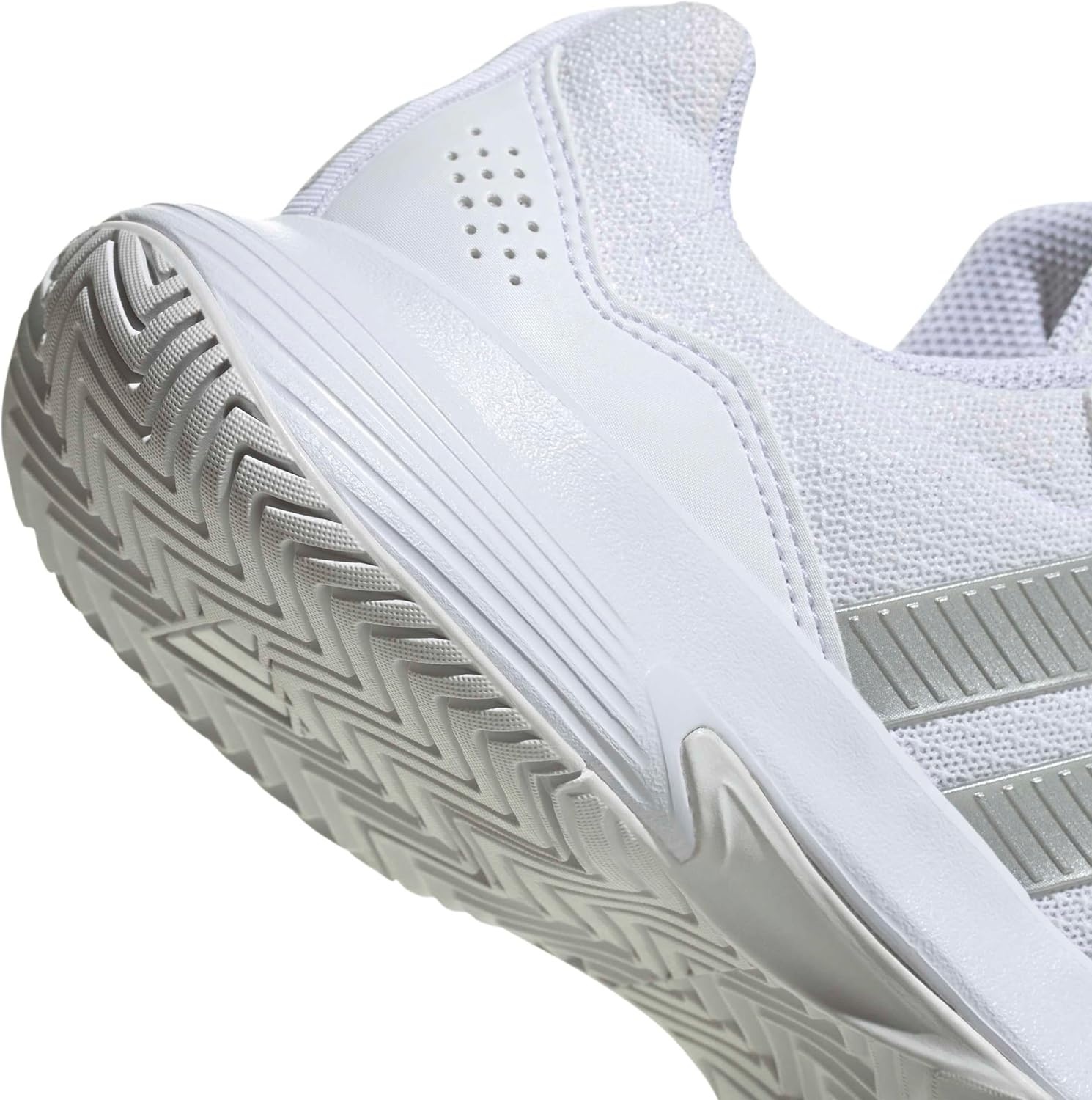 image:imageAdidas Womens Gamecourt 2 WSneakerWhiteSilver MetallicSilver Metallic